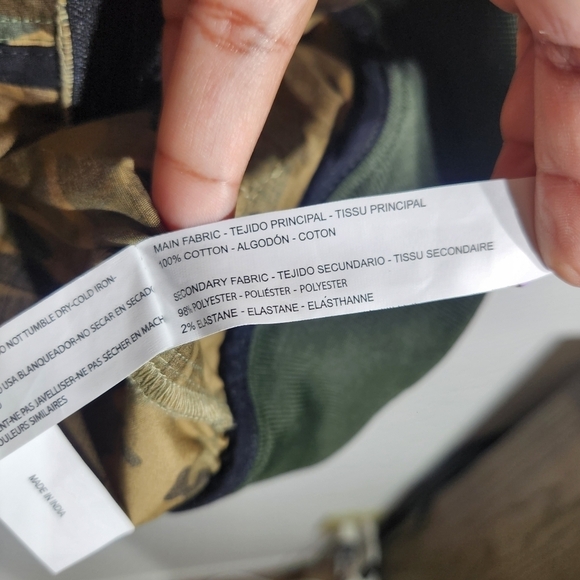 Denim & Flowers Camo Light Jacket - Picture 5 of 9